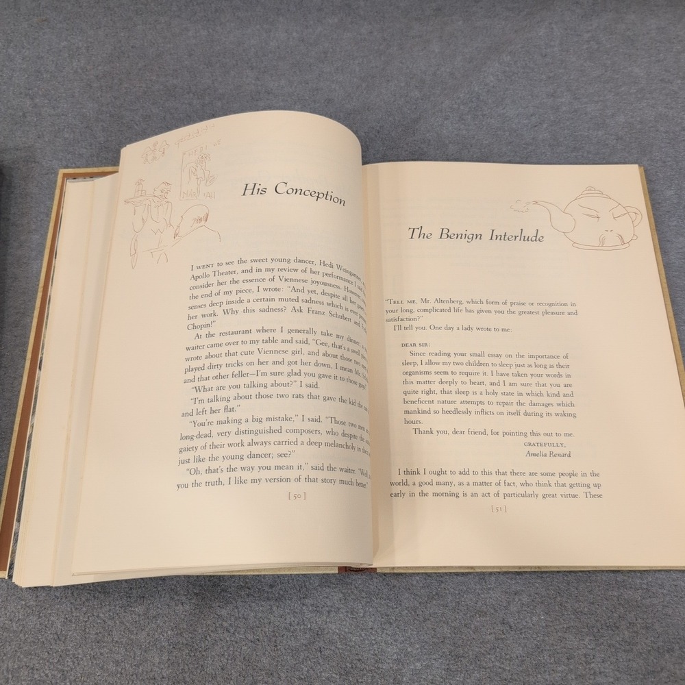 Alexander King Peter Altenberg Evocations of Love 1960 First Printing Slipcase - Picture 6 of 6
